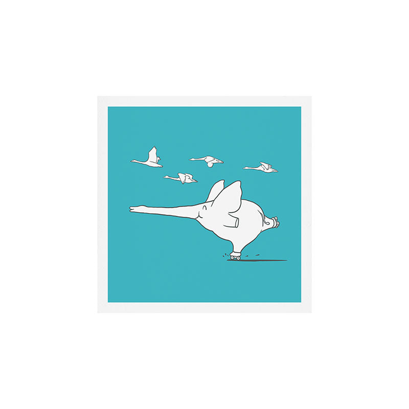 I'm like a swan Art Print Gallery Image 1