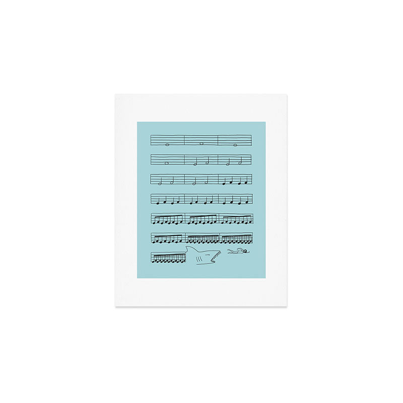 Jaws Art Print Gallery Image 1