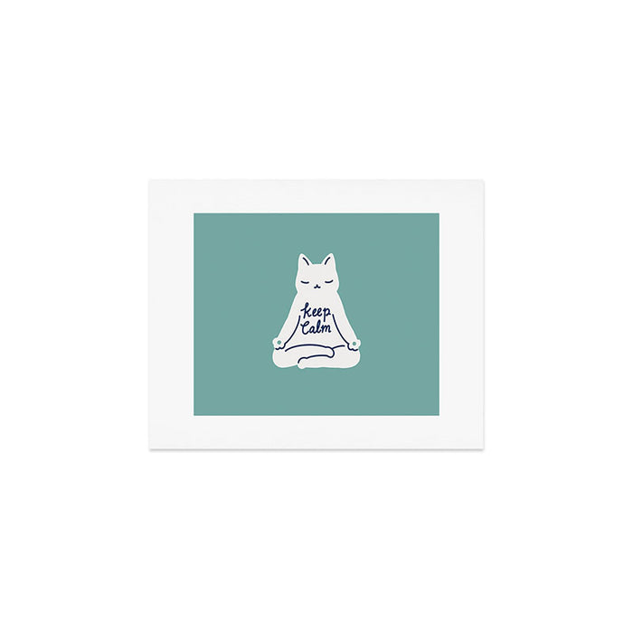 Keep Calm Cat Art Print Gallery Image 1