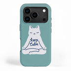 Keep Calm Cat iPhone Case Gallery Image 1