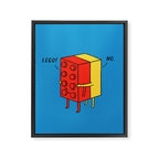 Le go! No Framed Canvas Print Gallery Image 8