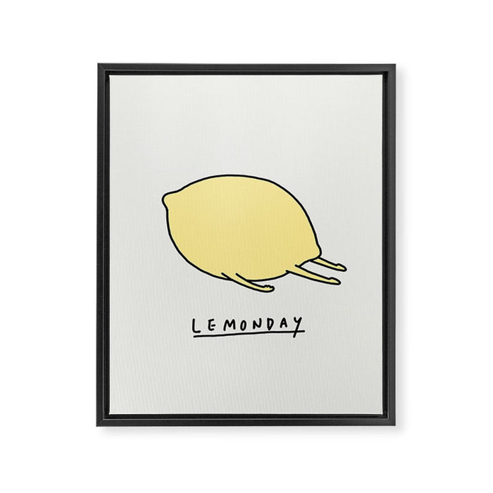 Lemonday Framed Canvas Print Gallery Image 1