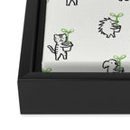 Let's plant a forest Framed Canvas Print Gallery Image 3
