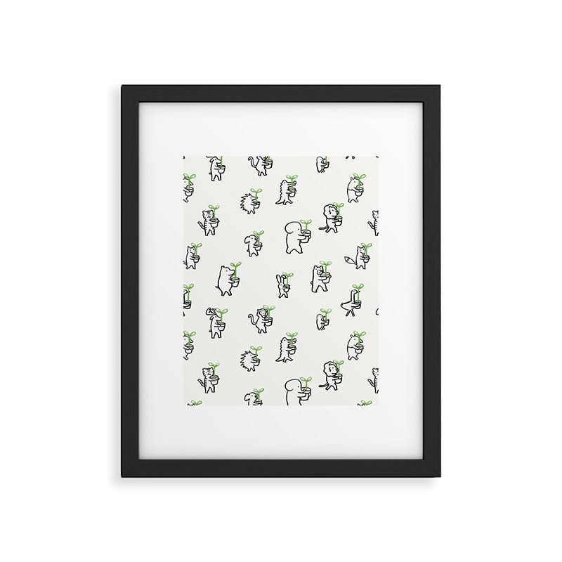 Let's plant a forest Framed Art Print Gallery Image 6