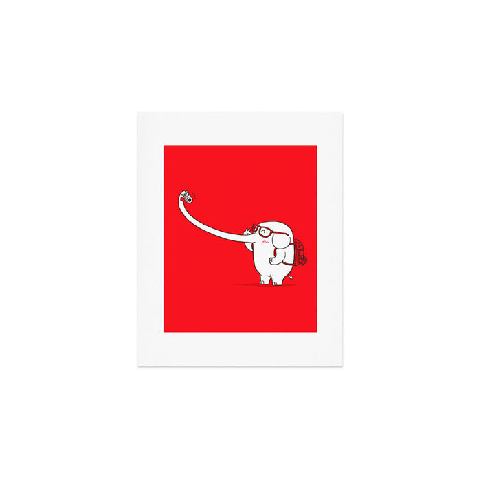 Lonely Traveller Art Print Gallery Image 1