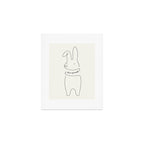 Love Yourself - Bunny Art Print Gallery Image 1