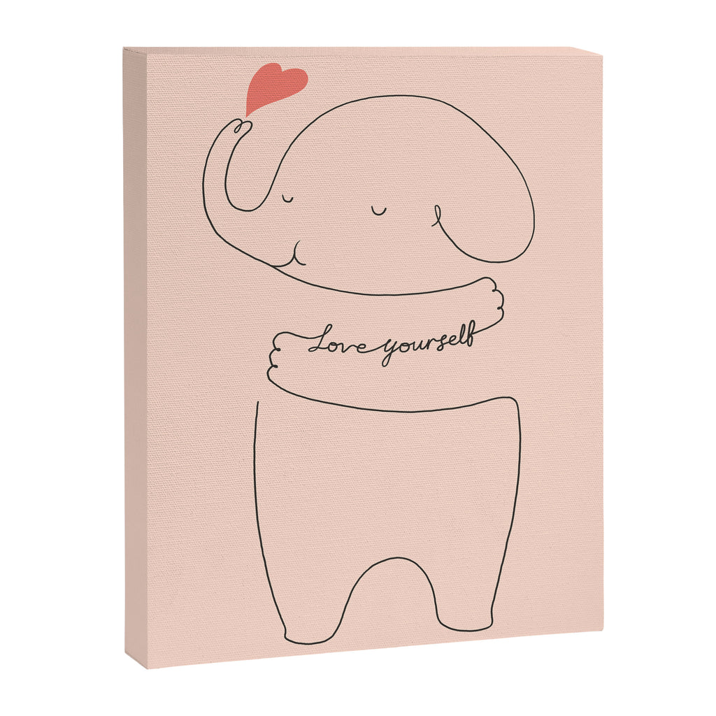 Love Yourself Ele 2 Canvas Print Gallery Image 6