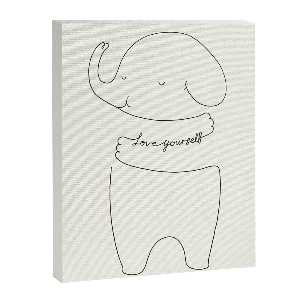 Love Yourself Ele Canvas Print Gallery Image 6