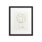 Love Yourself Lion Framed Art Print Gallery Image 5