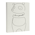 Love Yourself Panda Canvas Print Gallery Image 6