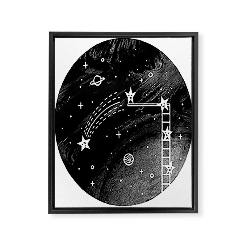 Make a wish Framed Canvas Print Gallery Image 8