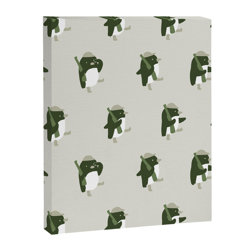March of the Penguins pattern Canvas Print Gallery Image 6