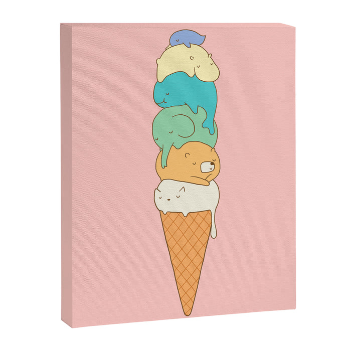 Melting Canvas Print Gallery Image 1