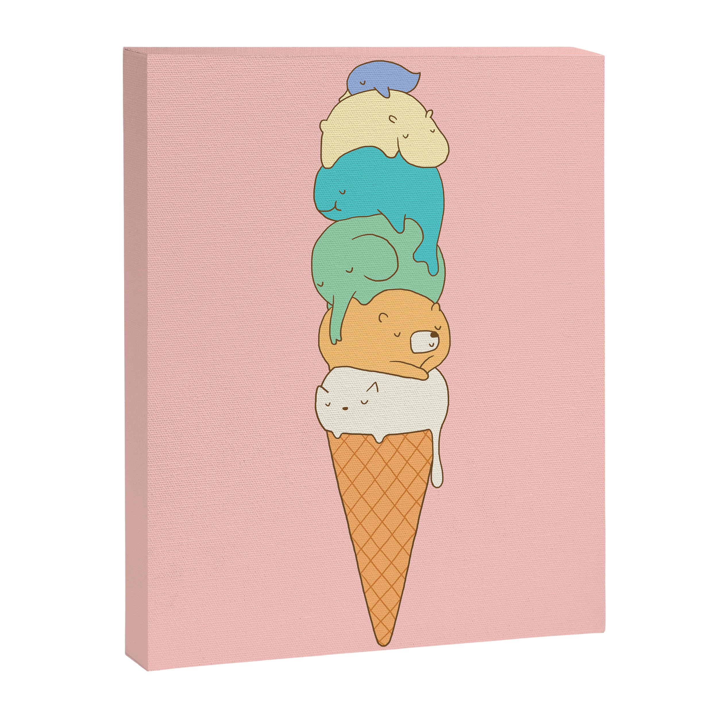 Melting Canvas Print Gallery Image 6