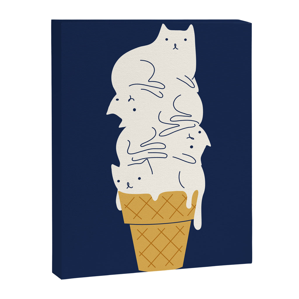 Meowlting Canvas Print Gallery Image 6