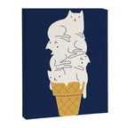 Meowlting Canvas Print Gallery Image 6