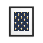 Meowlting Pattern Framed Art Print Gallery Image 6