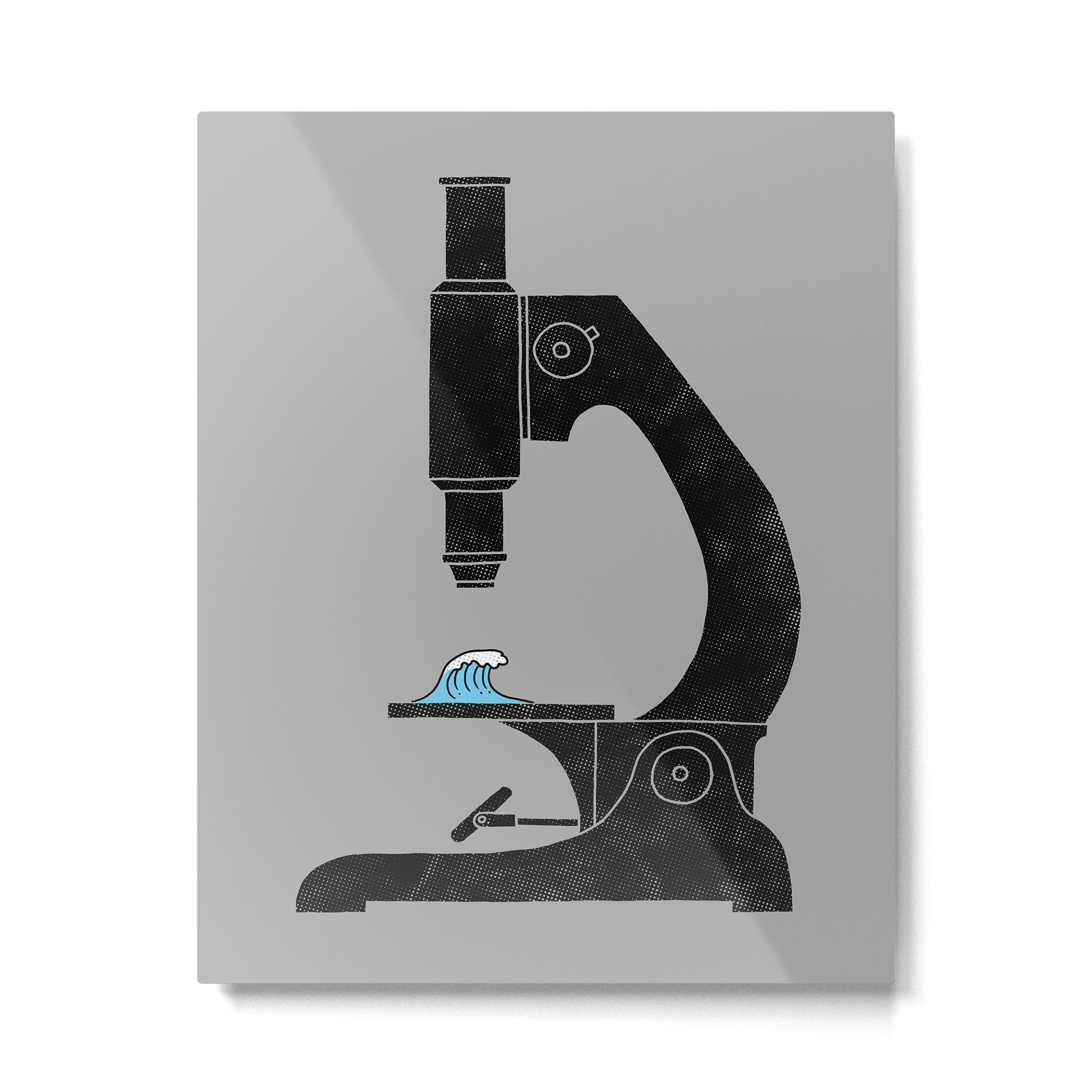 Microwave Metal Print Gallery Image 4