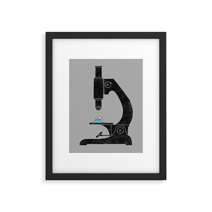 Microwave Framed Art Print Gallery Image 1