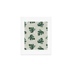 Monstera Cat pattern 1 Art Print Gallery Image 1