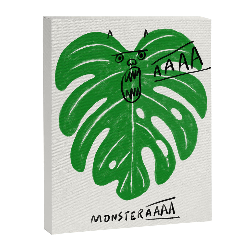 Monstera Canvas Print Gallery Image 6
