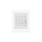 Moody Animals Pattern Art Print Gallery Image 1