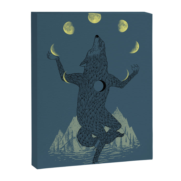 Moon Juggler Canvas Print Gallery Image 1