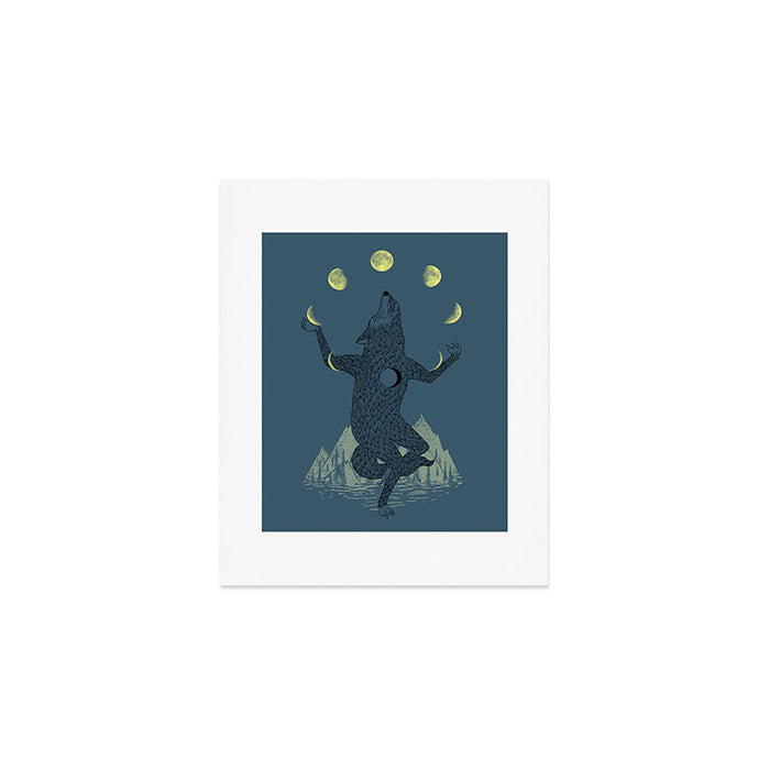 Moon Juggler Art Print Gallery Image 1