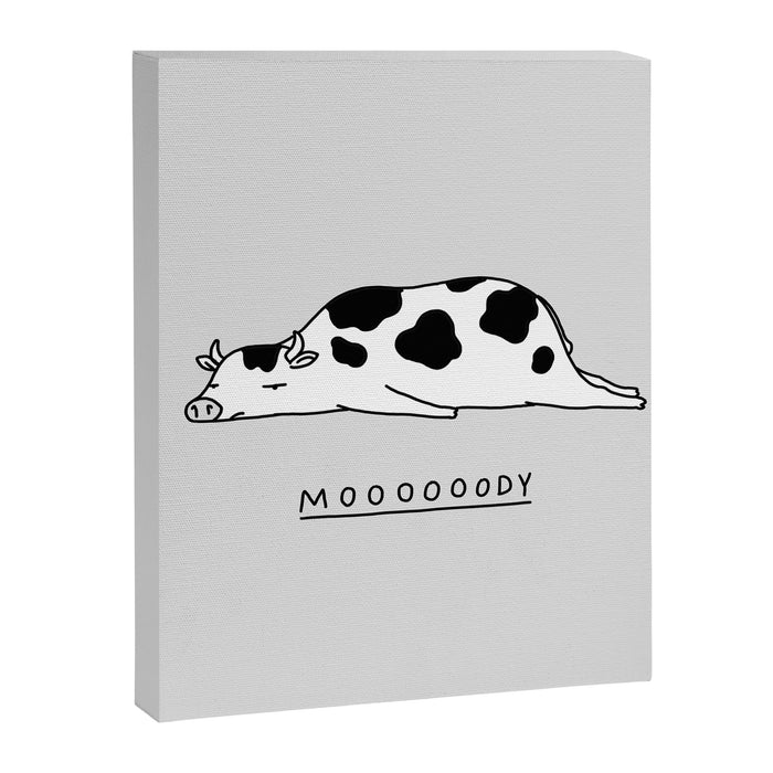 Moooooody Canvas Print Gallery Image 1