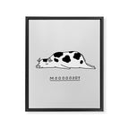 Moooooody Framed Canvas Print Gallery Image 6