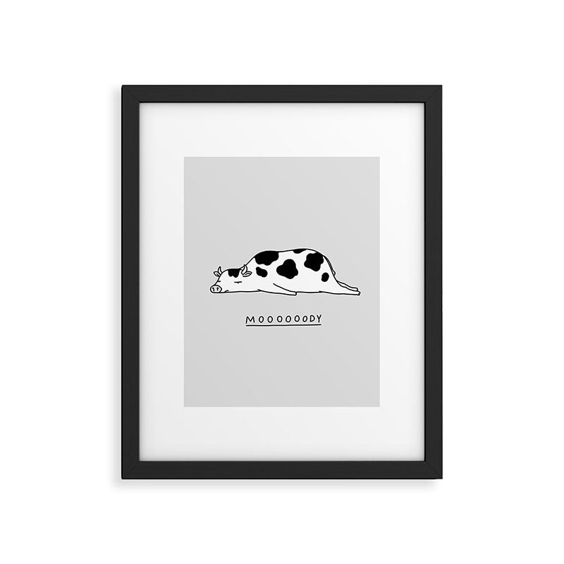 Moooooody Framed Art Print Gallery Image 5