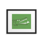 Mr. Croc's Nightmare Framed Art Print Gallery Image 6