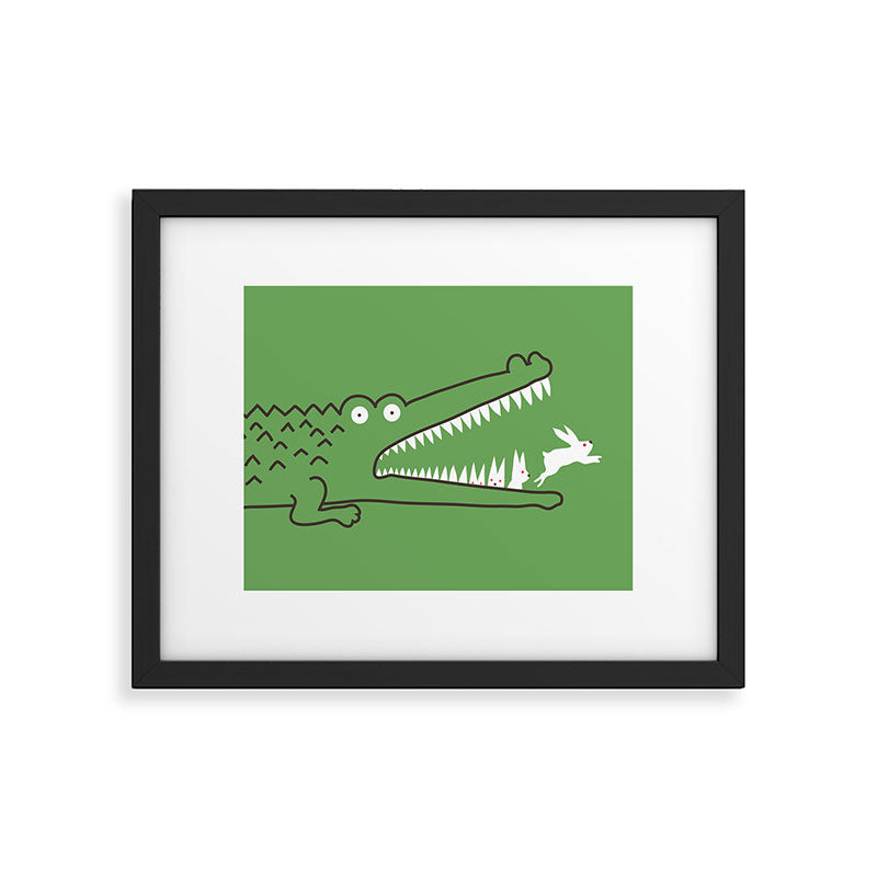 Mr. Croc's Nightmare Framed Art Print Gallery Image 6
