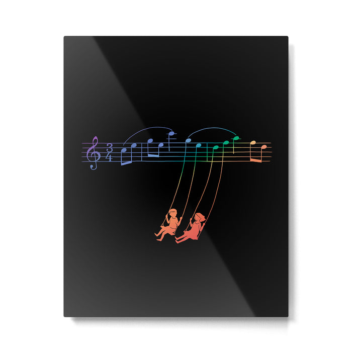 Music Swing Metal Print Gallery Image 1