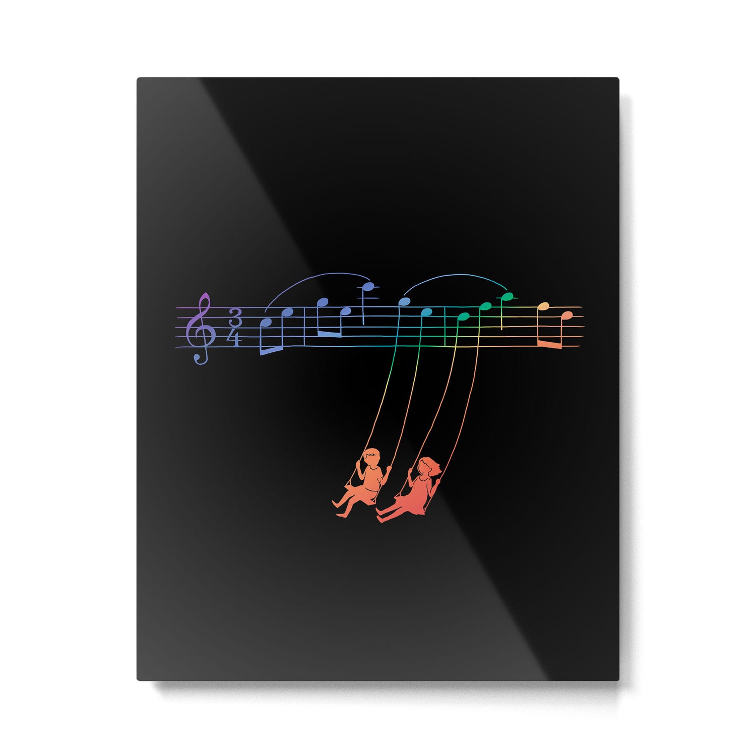 Music Swing Metal Print Gallery Image 6