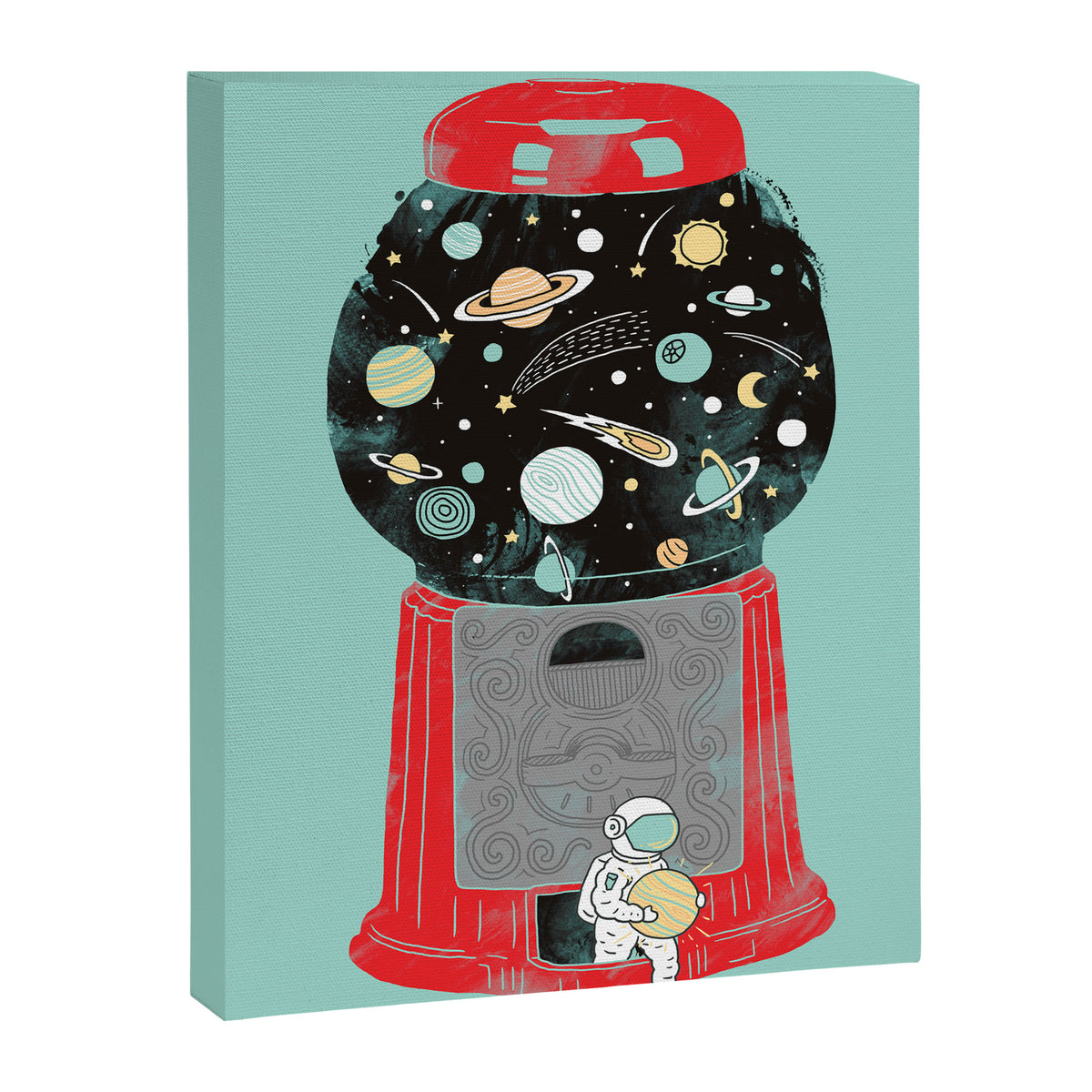 My childhood universe Canvas Print Gallery Image 6