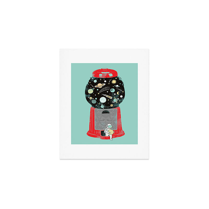 My childhood universe Art Print Gallery Image 1