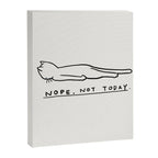 Nope, Not Today Canvas Print Gallery Image 8