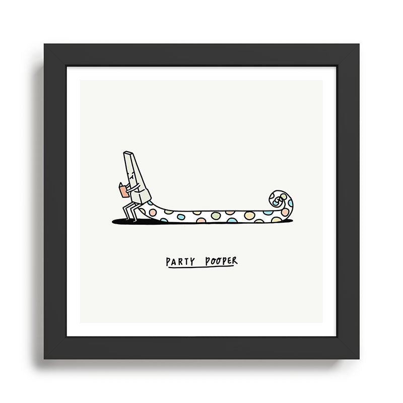 Party Pooper Framed Art Print Gallery Image 1