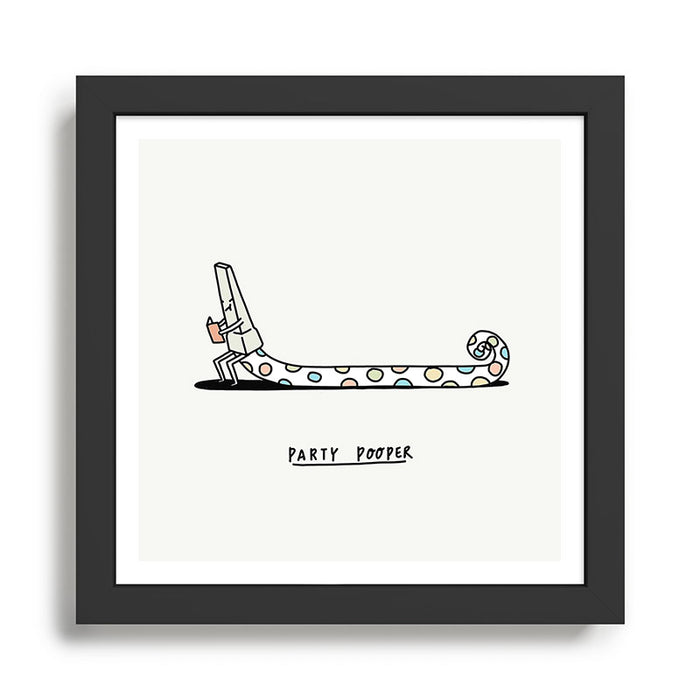Party Pooper Framed Art Print Gallery Image 1