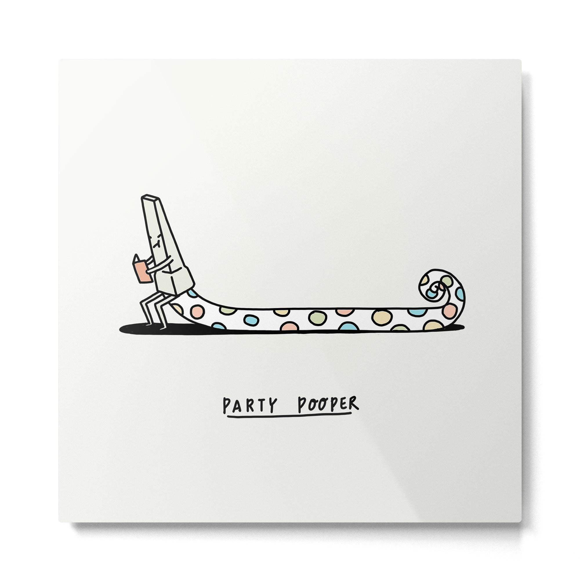 Party Pooper Metal Print Gallery Image 2