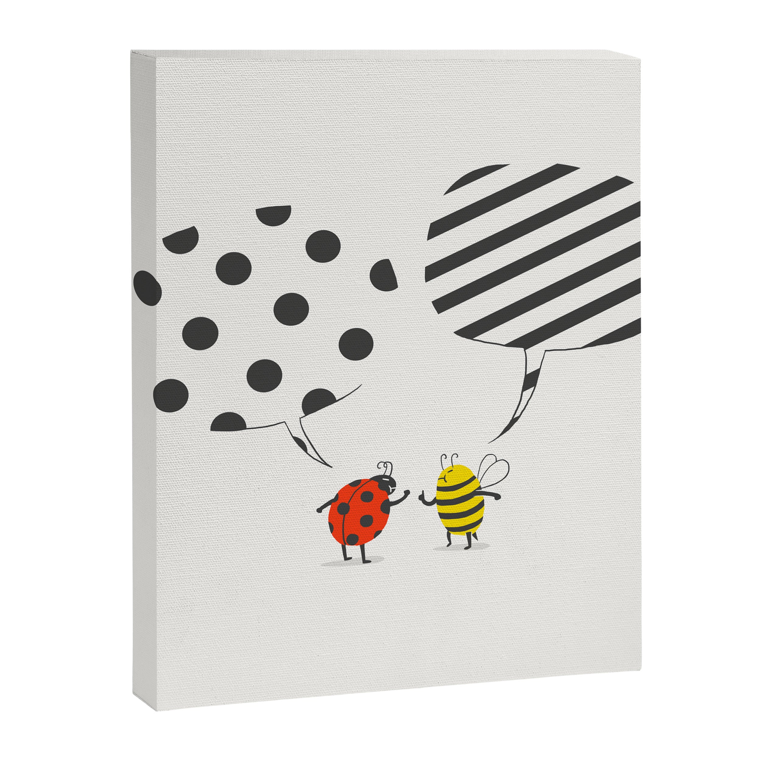 Pattern conflict Canvas Print Gallery Image 8