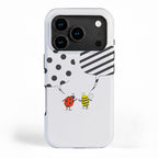 Pattern conflict iPhone Case Gallery Image 1
