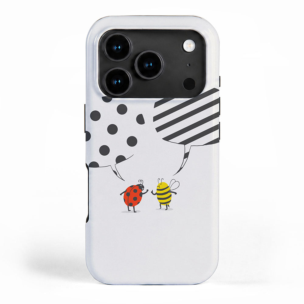 Pattern conflict iPhone Case Gallery Image 1