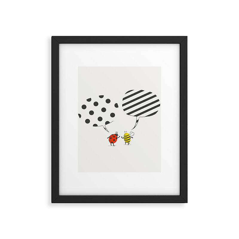Pattern conflict Framed Art Print Gallery Image 6