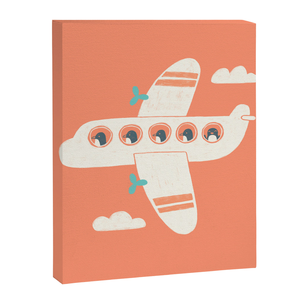 Penguin Airlines Canvas Print Gallery Image 8