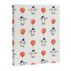 Penguin Balloons Pattern Canvas Print Gallery Image 8