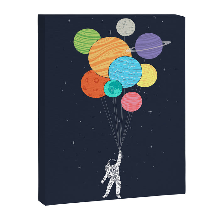 Planet Balloons Canvas Print Gallery Image 1