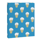 Polar Bear Ice Cream Pattern Canvas Print Gallery Image 6