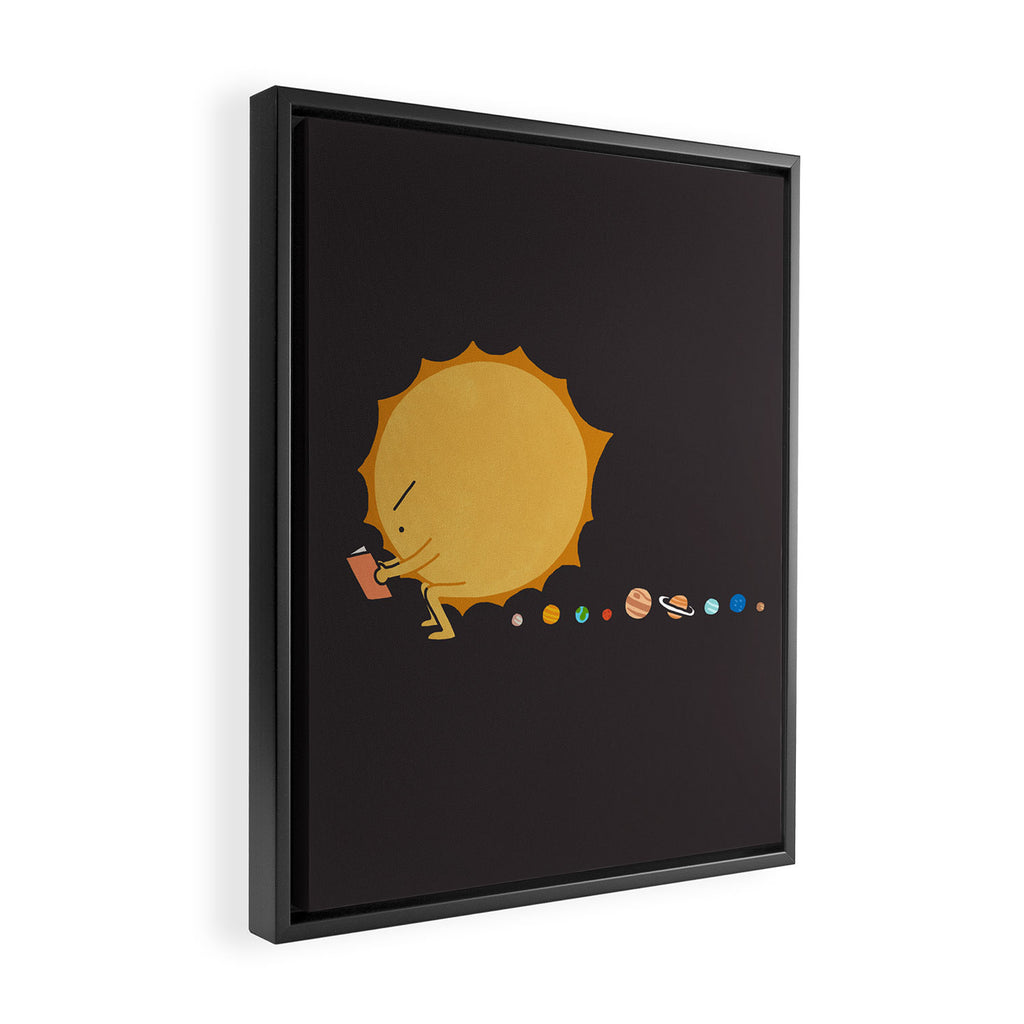 Poo Poo Sun Framed Canvas Print Gallery Image 2